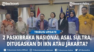Paskibraka Nasional 2024 asal Sultra Aldiansyah dan Lutfiyah Dilepas Pj Gubernur Sulawesi Tenggara