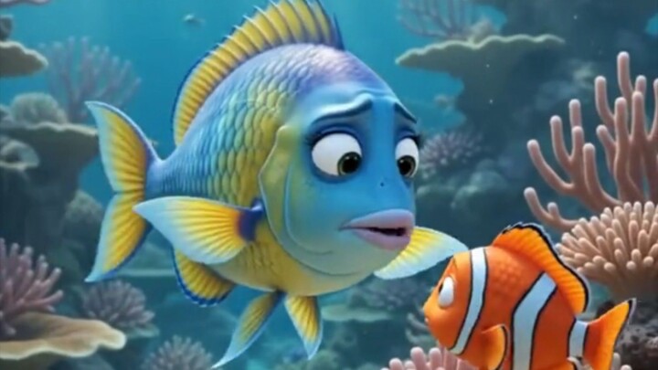 Fish World Mein Insaan Se Darte Hain! 🐟😱😂 #shorts