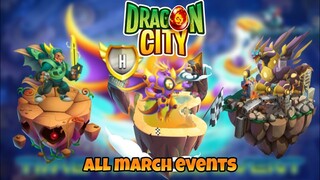 ALL MARCH 2021 EVENTS (Heroic Race Date & New YouTuber Dragon) | Dragon City 2021 |
