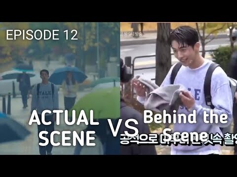 Start Up Behind the Scene vs Actual Scene Episode 12