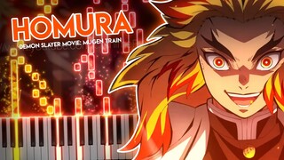 Homura (炎) - Demon Slayer: Kimetsu no Yaiba Movie: Mugen Train | LiSA (piano)