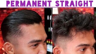 meluruskan rambut permanen | 100% jadi lurus
