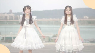 16-year-old twin girls dance with youthful vigor.