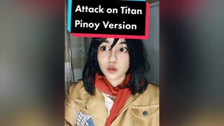 Attack on Titan Pinoy Version  AttackOnTitan shingekinokyojin levi mikasa ackerman hange hangezoe c