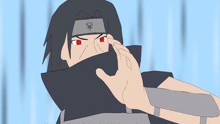 The one who took Akainu's punch for Sasuke was actually Uchiha Obito!