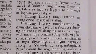 Pang Araw Araw na Talata                Exodus 20:1-6