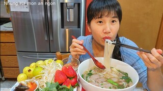 ĂN TÔ PHỞ BÒ TÁI BÒ VIÊN NHÀ NẤU NÓNG HỔI THƠM PHỬC