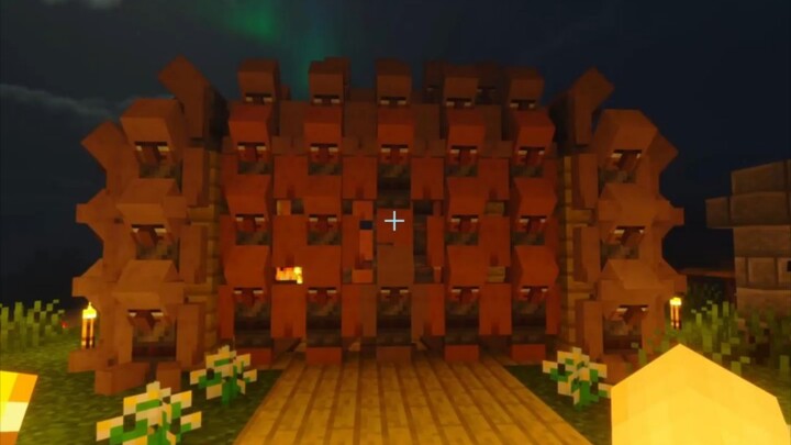 Villagers helped me build a house—so cute! (≧▽≦)