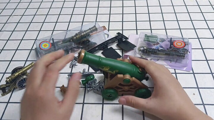 Play with 4 different cannons, multiple loading methods, small but very decompressing!