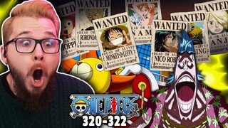 One Piece Ep 320-322 REACTION | New Boat and Posters!!!
