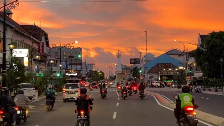 senja yg indah