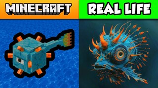 ALL MINECRAFT MOBS VS REAL LIFE | ULTRA REALISTIC (NO CLICKBAIT)