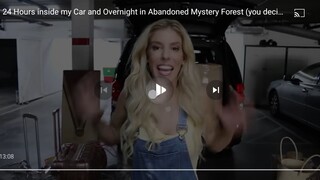 in overnight in the car