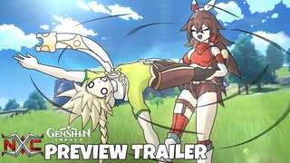 Aether Goes On A Date With Amber Preview Trailer (FULL HD) | Genshin Impact Fan Animation