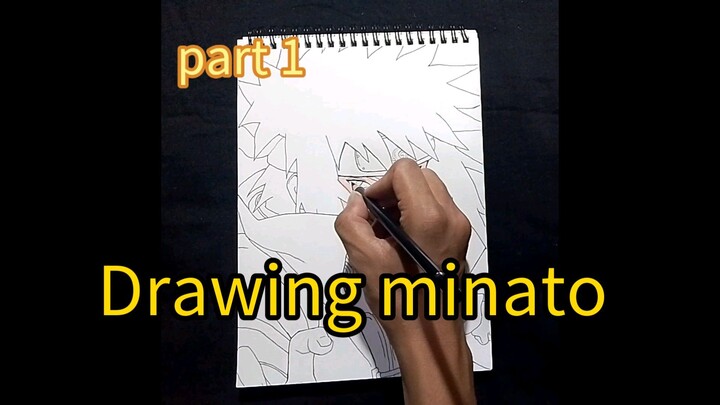 Drawing minato part1
