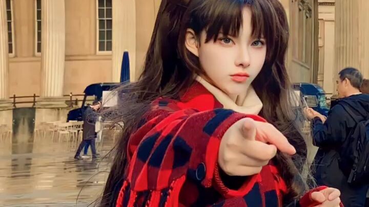 cosplay tohsaka Rin begitu imut 😊