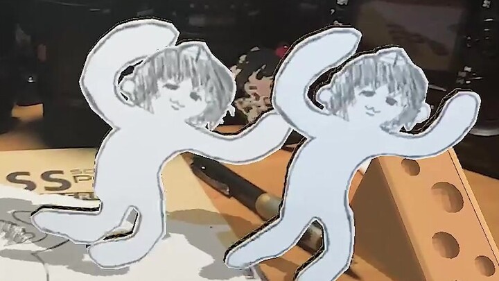 Anime|"Touhou Lostword"|Popular AR Cute Dance