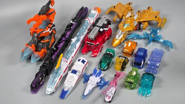 Super Sentai Mashin Sentai Sự kết hợp tuyệt vời của tất cả các robot!