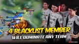 THIS PROVES THAT 4 BLACKLIST MEMBER IS ENOUGH TO DOMINATE AN AMATEUR TEAM