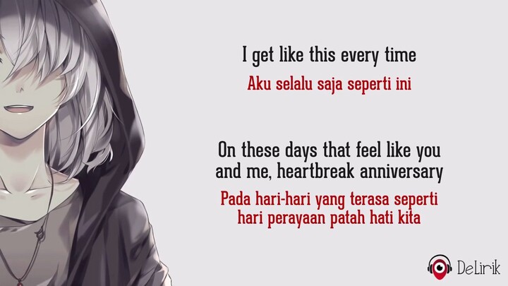 lagu Inggris judul "heardbreak anniversary"