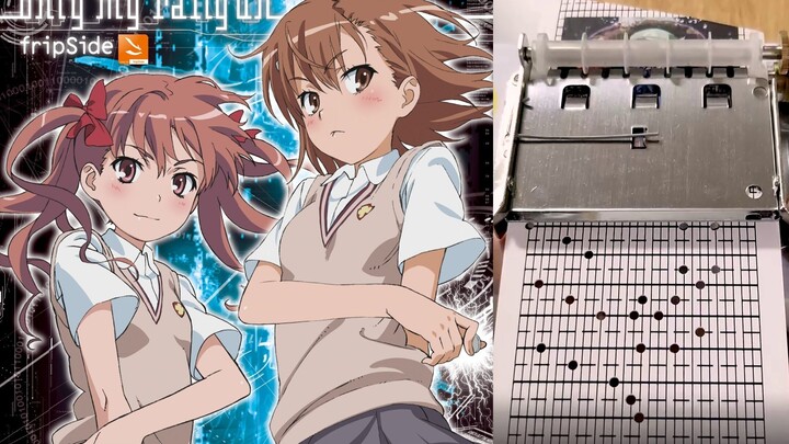 【New Year's greetings from a paper tape music box】"Only My Railgun"