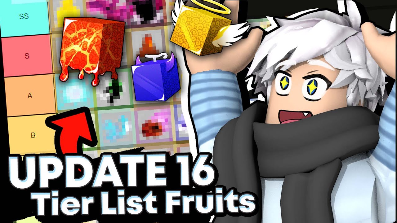 My Blox fruit tier list