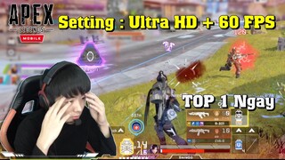 Apex Legend Mobile MAX SETTING - SmileGG Vận Dụng Kỹ Năng MP Lấy TOP 1 ĐẦU TIÊN