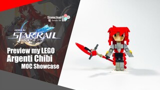 Preview my LEGO Honkai: Star Rail Argenti Chibi | Somchai Ud