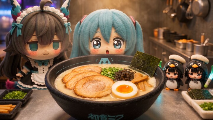 【Restoran Guga】Ramen Tonkotsu, masih hangat! 【Program Dukungan Fanwork bilibili】