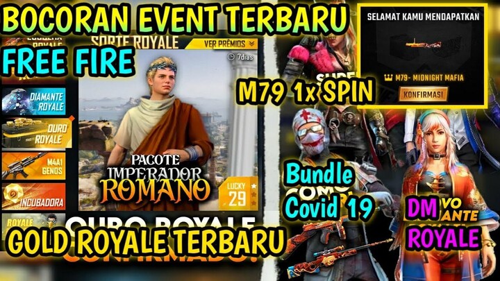 Info Kulgar-BOCORAN UPDATE TERBARU GOLD ROYALE,DM ROYALE FF,1X SPIN M79