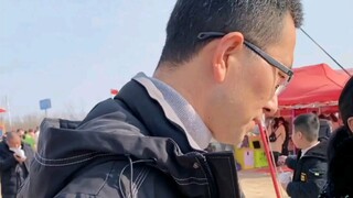 过年了，庙会好热闹，就是没套上圈