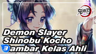 Gambar Kelas Ahli (Shinobi Kocho) Sangat Cantik! | Proses Menggambar | Demon Slayer_3