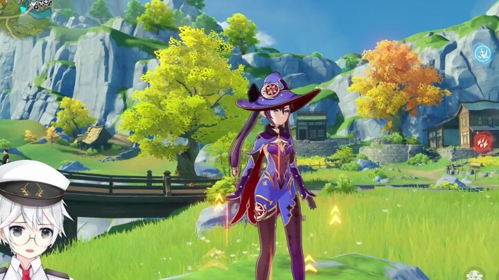 [ Genshin Impact ] The 4 characters of Qinmona Rosalia have changed a lot after the change