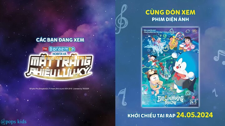 Doraemon Movie 2019- Nobita Và Mặt Trăng Phiêu Lưu Ký - Phim điện ảnh LỒNG TIẾNG
