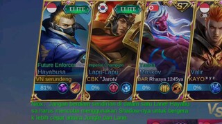 user roam di suruh jadi jungler, ini bencana!!