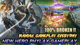 New Hero Phylax Gameplay , Best Build And Skill Combo - Mobile Legends Bang Bang