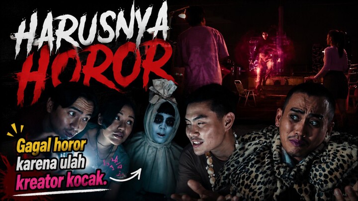 Konten kreator diajak nge horor? Gagal total !! || Harusnya Horor | Tayang 20 Agustus 2026