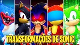 35 TRANSFORMAÇÕES DE SONIC NO ROBLOX🤩