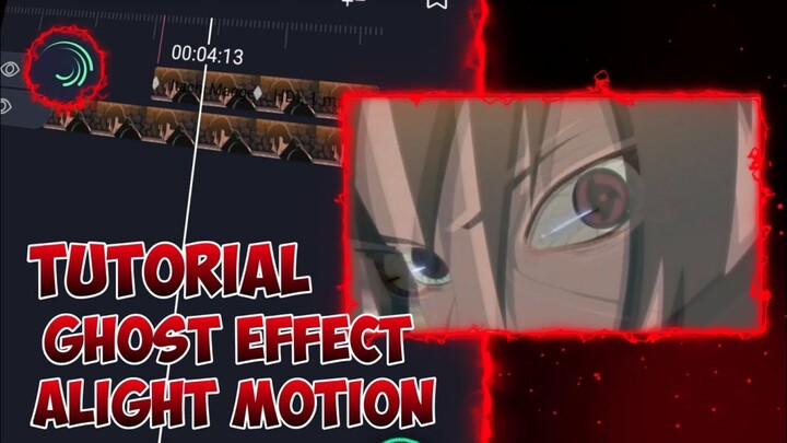 Tutorial Ghost Effect || Alight Motion Tutorial