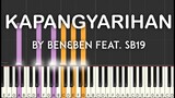 Kapangyarihan by Ben&Ben ft. SB19 synthesia piano tutorial | with lyrics | free sheet music