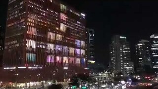 Seoul Station Tetris Slow Motion