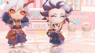 [MMD.3D]Onmyoji: Ibaraki dan Shuten Menari Bersama