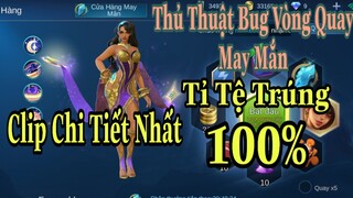 MOBILE LEGENDS HƯỚNG DẪN CÁCH QUAY VÒNG QUAY MAY MẮN | MẸO BUG | THỦ THUẬT TỈ LỆ TRÚNG CAO.