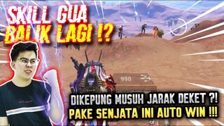 SKILL GUA BALIK LAGI ?! DI KEPUNG MUSUH JARAK DEKET ?? GAK TAKUT KALO PAKE SENJATA INI !!! - PUBGM