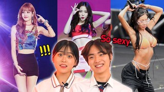 Korean Teens React to K-POP Female Idols With Hottest Body🔥