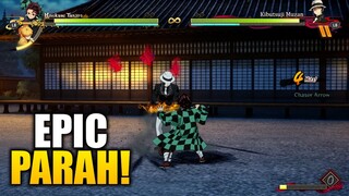 Aku Mengalahkan MUZAN Pakai TANJIRO HINOKAMI Di Game Demon Slayer Ini!