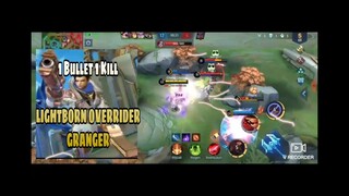 Granger New Skin Gameplay I Lightborn Overrider Granger I Gameplay by Chano Gaming -MLBB