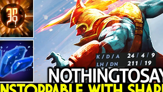 ไม่มีอะไร Huskar มะเร็งระดับกลางที่ผ่านพ้นไม่ได้ด้วย Shard Dota 2