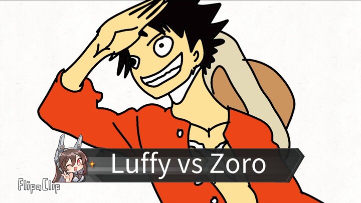 luffy vs zoro