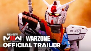 Warzone & Modern Warfare III - Official Gundam Mobile Suit Bundles Gameplay Trailer